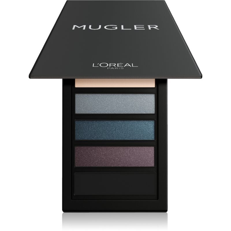 L’Oréal Paris x Mugler paletka očných tieňov odtieň Midnight 8 g