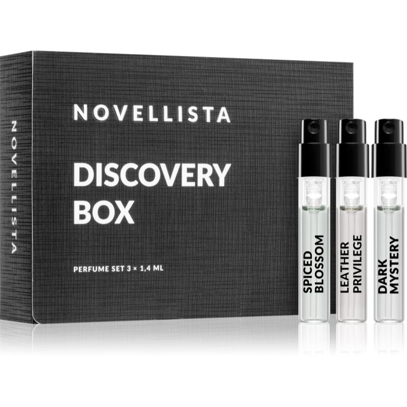 NOVELLISTA Discovery Box Black Edition By NOVELLISTA parfumovaná voda unisex 3x1.4 ml