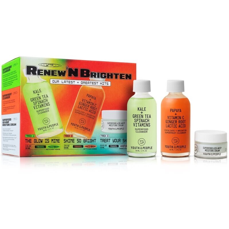 Youth To The People Renew'N Brighten darčeková sada