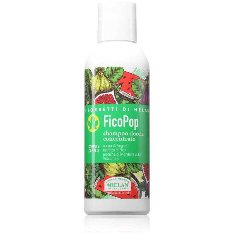 Helan I SORBETTI DI HELAN FicoPop Concentrated Shower Shampoo sprchový gél a šampón 2 v 1 150 ml