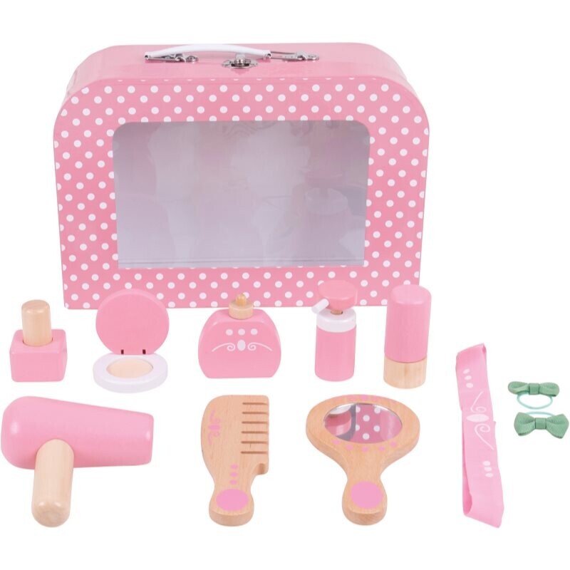 Bigjigs Toys Vanity Kit sada hračiek z dreva 3 y+ 11 ks