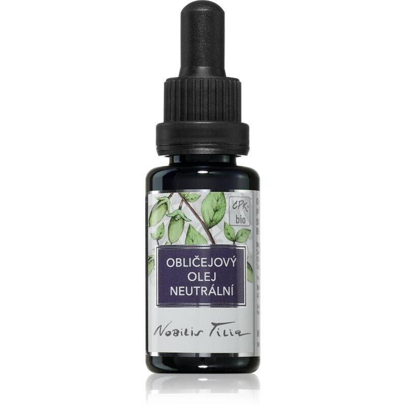 Nobilis Tilia Obličejový olej Neutrální upokojujúci olej na tvár 20 ml