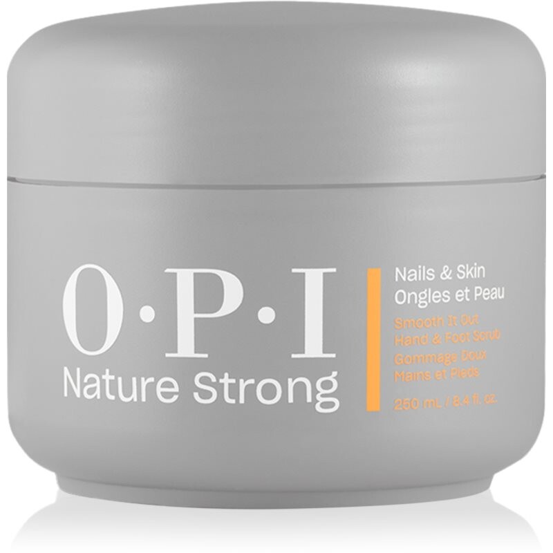 OPI Nature Strong Nails&Skin hydratačný peeling na ruky a nohy 250 ml