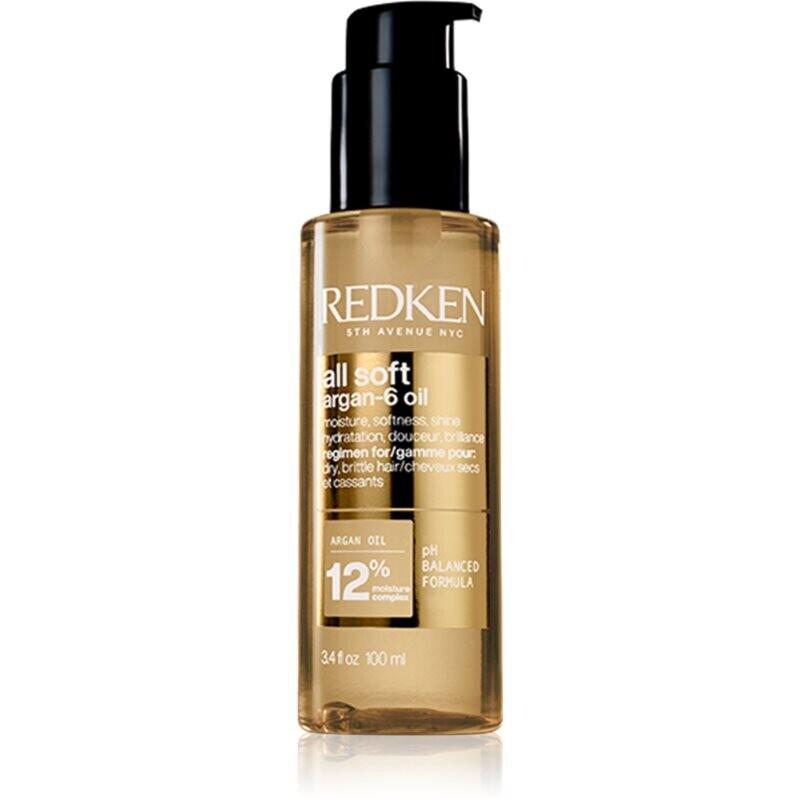 Redken All Soft vyživujúci olej pre suché a slabé vlasy 100 ml