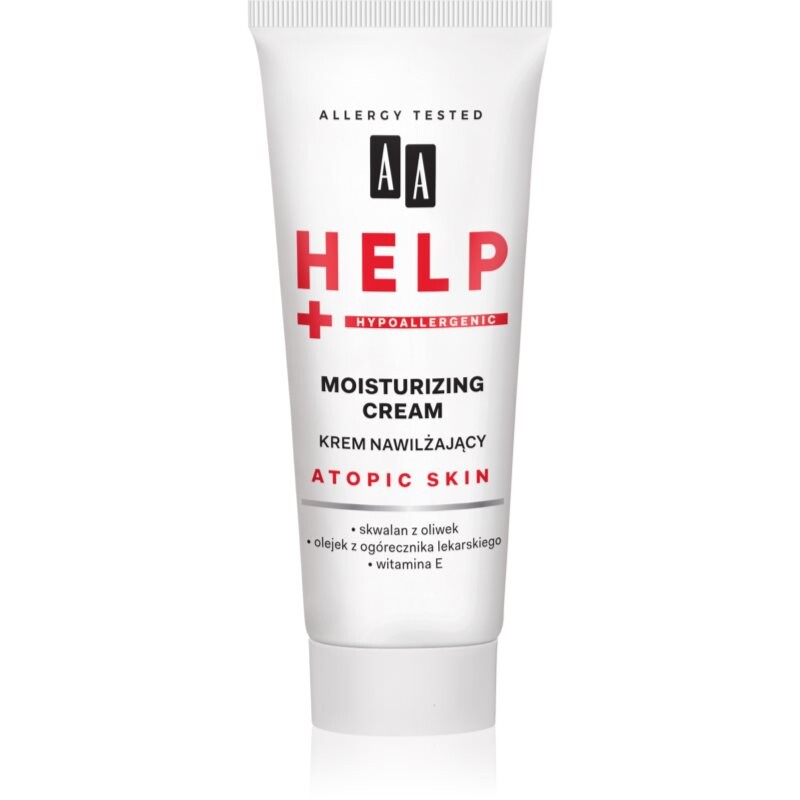 AA Cosmetics Help Atopic Skin hydratačný krém pre suchú až atopickú pleť bez parfumácie 50 ml