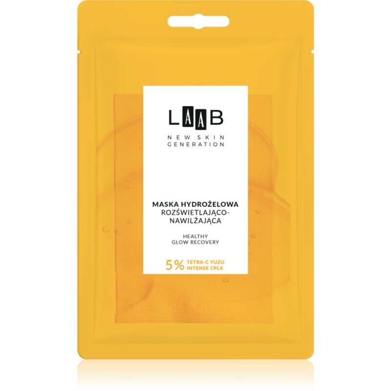 AA Cosmetics LAAB Tetra-C Yuzu hydrogélová maska pre rozjasnenie a hydratáciu 1 ks