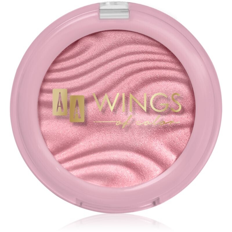 AA Wings of Color Blush & Go kompaktná lícenka odtieň 02 Light Pink 4.5 g