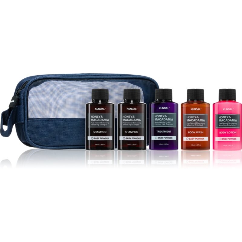KUNDAL Baby Powder Set cestovná sada pre ženy