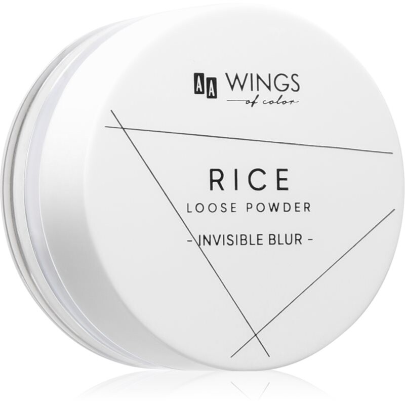 AA Wings of Color Rice transparentný sypký púder 9 g