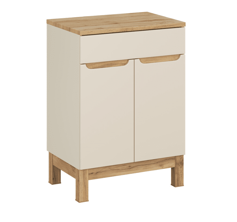 ArtCom Kúpeľňová skrinka s doskou BALI Cashmere D60/1 | 60 cm