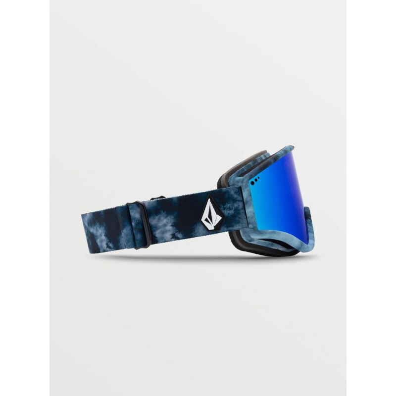 Dámske/pánske lyžiarske okuliare Volcom YAE LAGOON TIE-DYE/BLUE CHROME blue (VG0722310) Jedna velikost