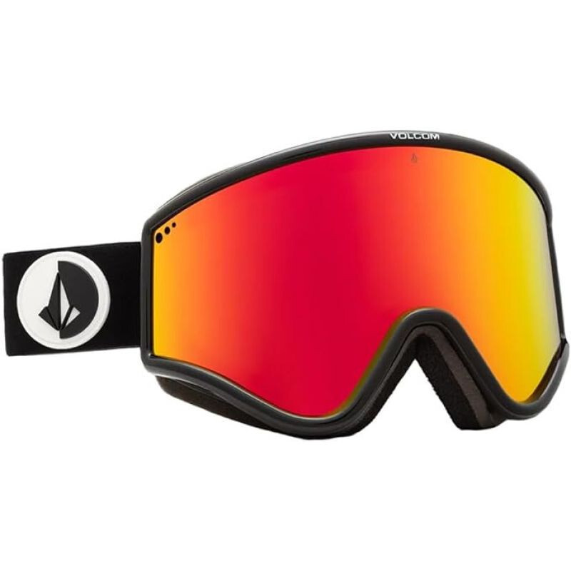 Dámske/pánske športové lyžiarske okuliare Volcom Yae s UV ochranou Red (VG0722300) Jedna velikost