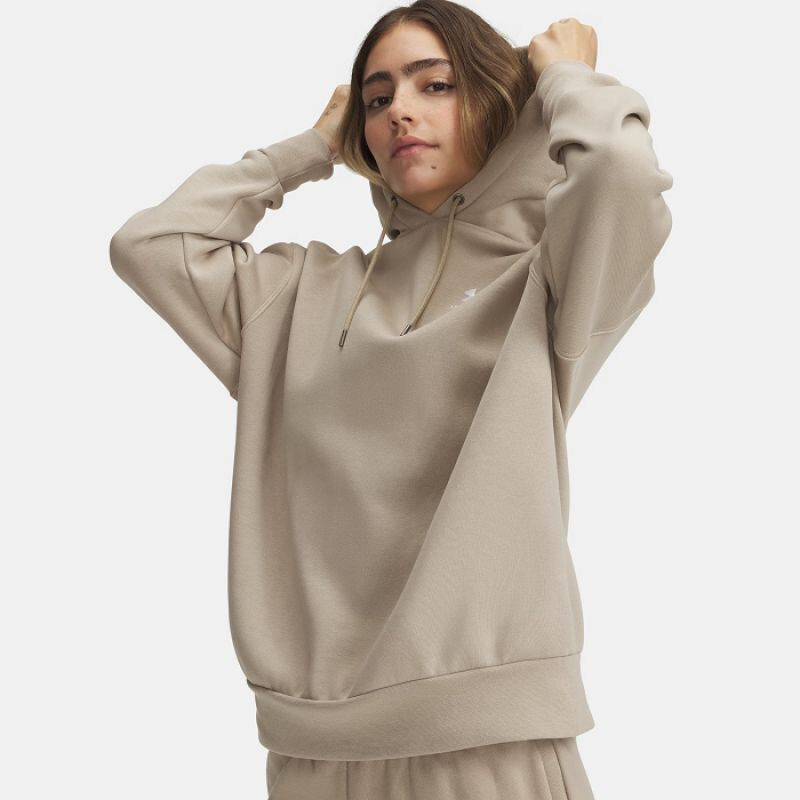 Mikina Under Armour Icon Fleece Oversized Hoodie W 1379495300 XS