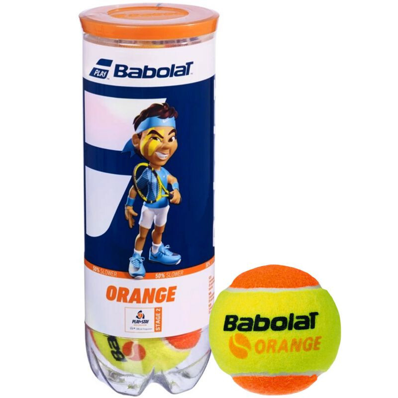 Tenisové loptičky Babolat Stage 2 Orange 3 ks 116070 NEPLATÍ