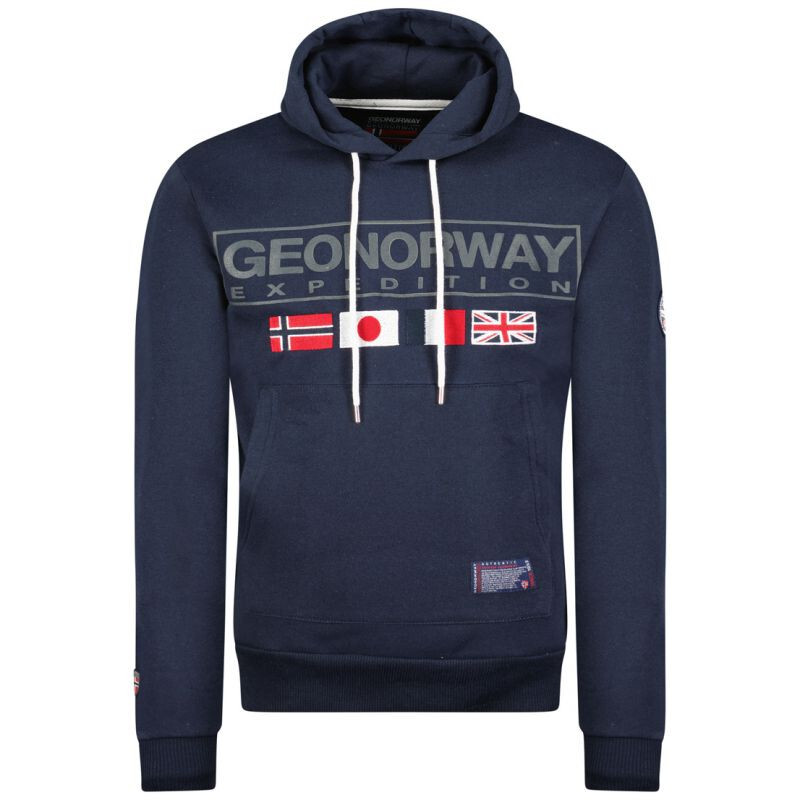 Geografické Nórsko Great DB 317 M WY8611H/GN-Navy mikina 2XL