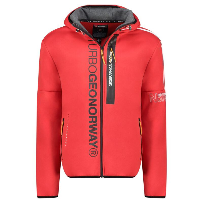 Geographic Norway Freestyle DB 054 M WY9550H/GN-Red Mikina 2XL