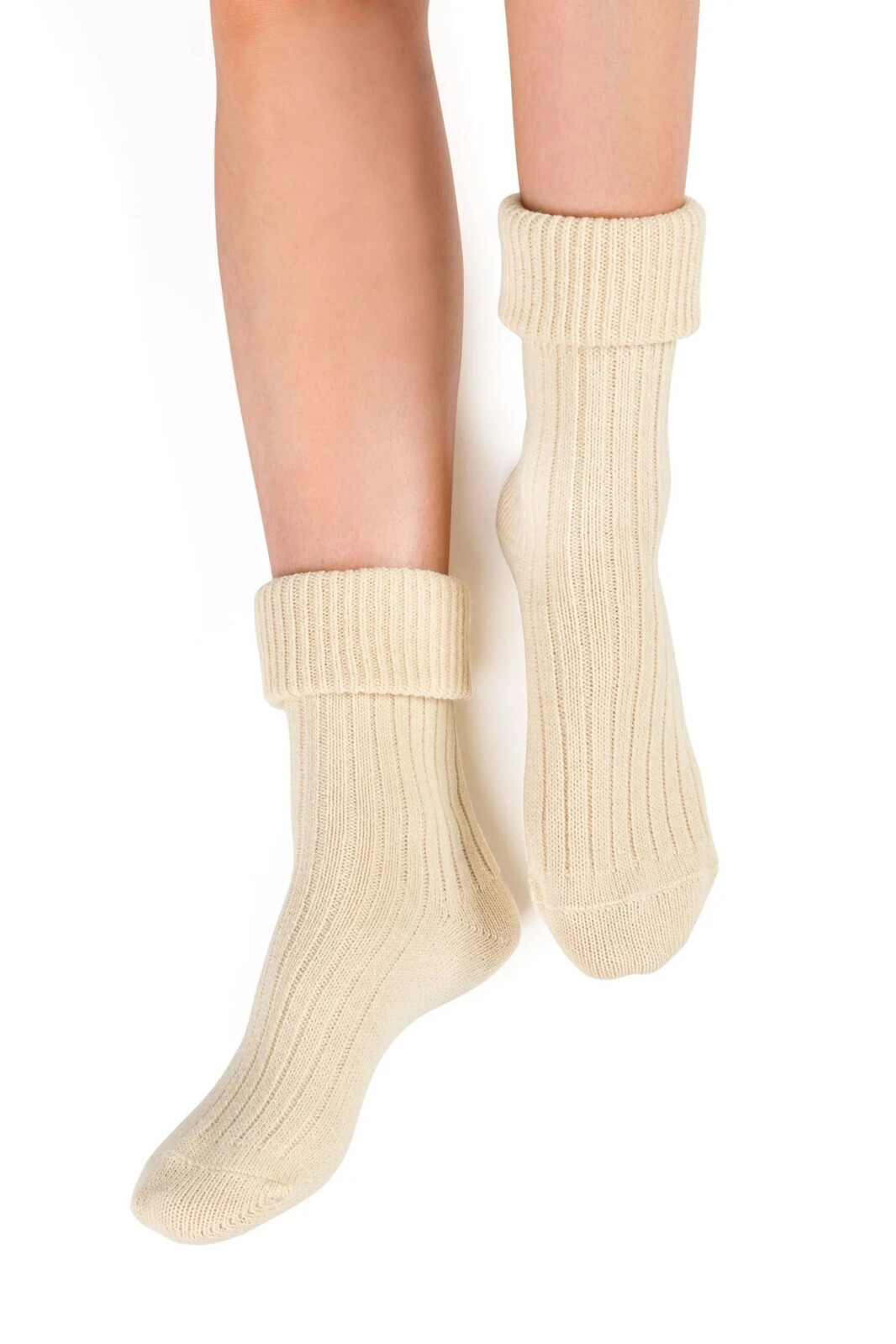 Dámske ponožky 067 cream - Steven 35/37