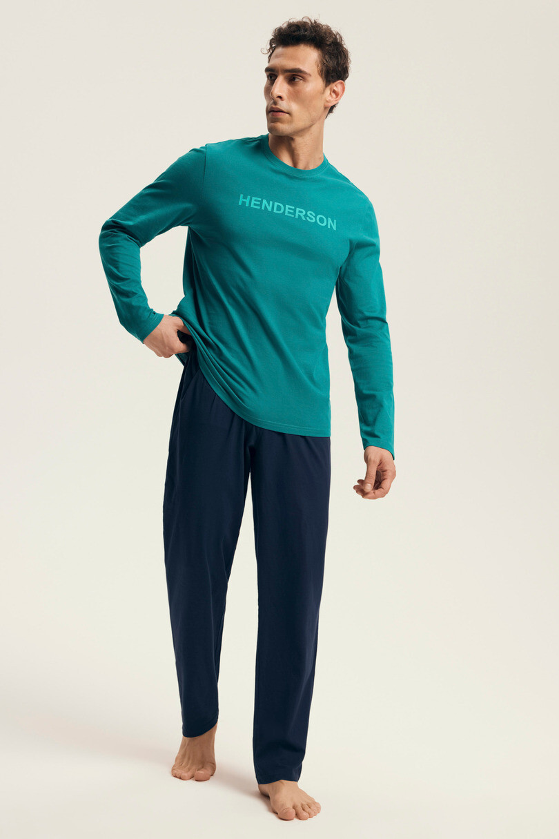 PÁNSKE PYŽAMO VISE 43490 AW25 GREEN-GRENADE M