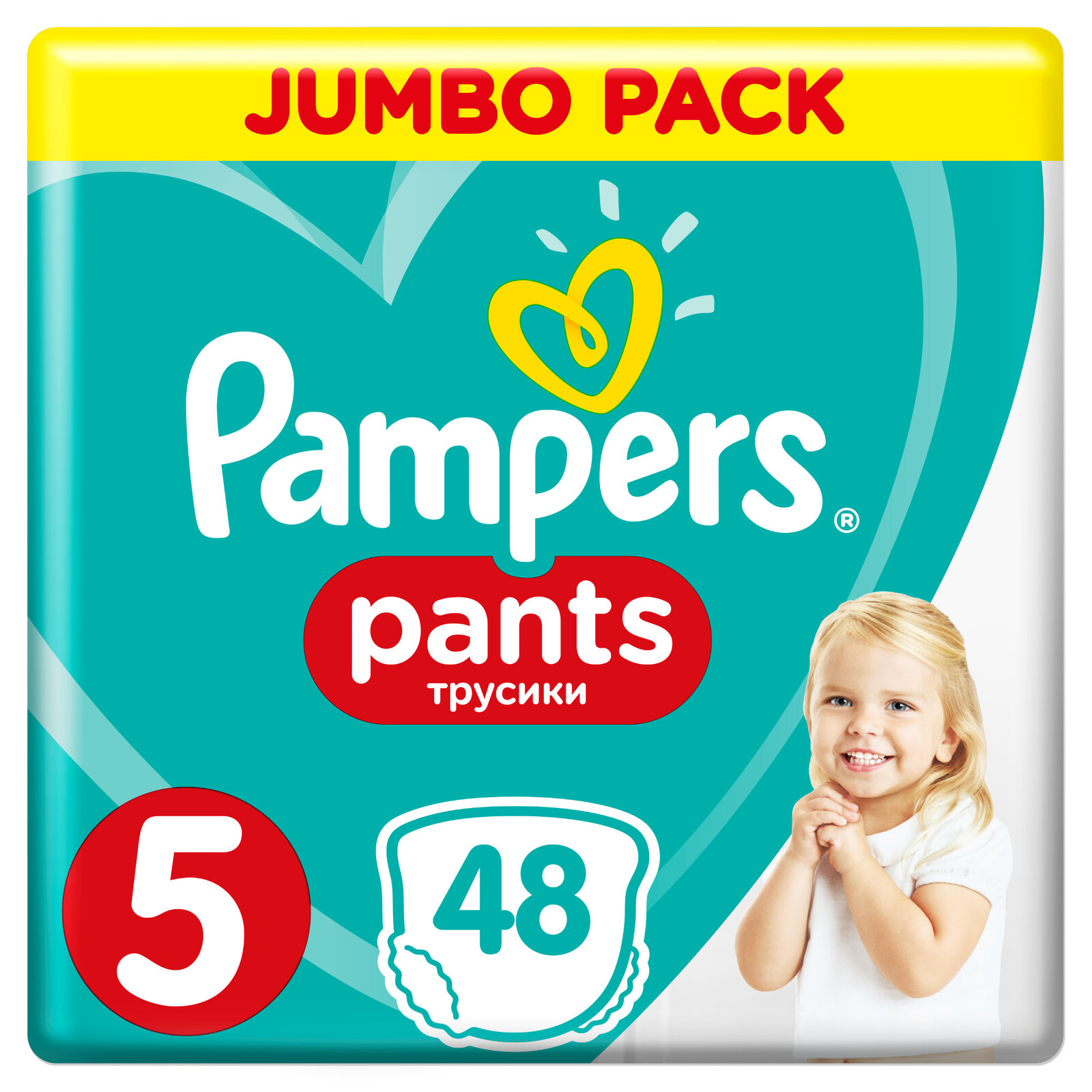 PAMPERS Pants S5 , 12-17kg 48 ks