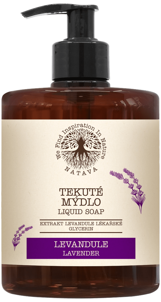 NATAVA Tekuté mydlo Levanduľa 500 ml