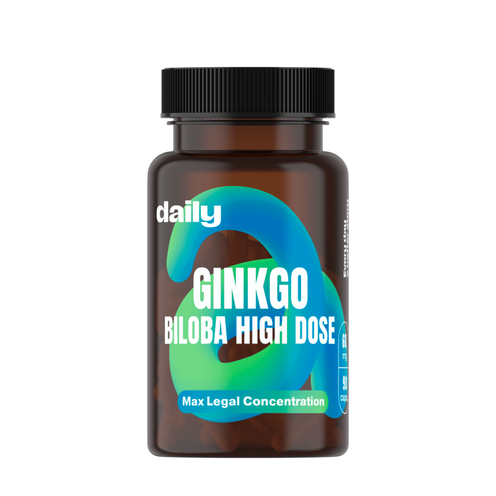 DAILY Ginkgo Biloba High Dose 90 kapsúl