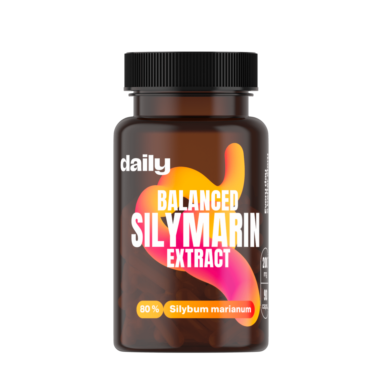 DAILY Balanced Silymarin Extract 90 kapsúl