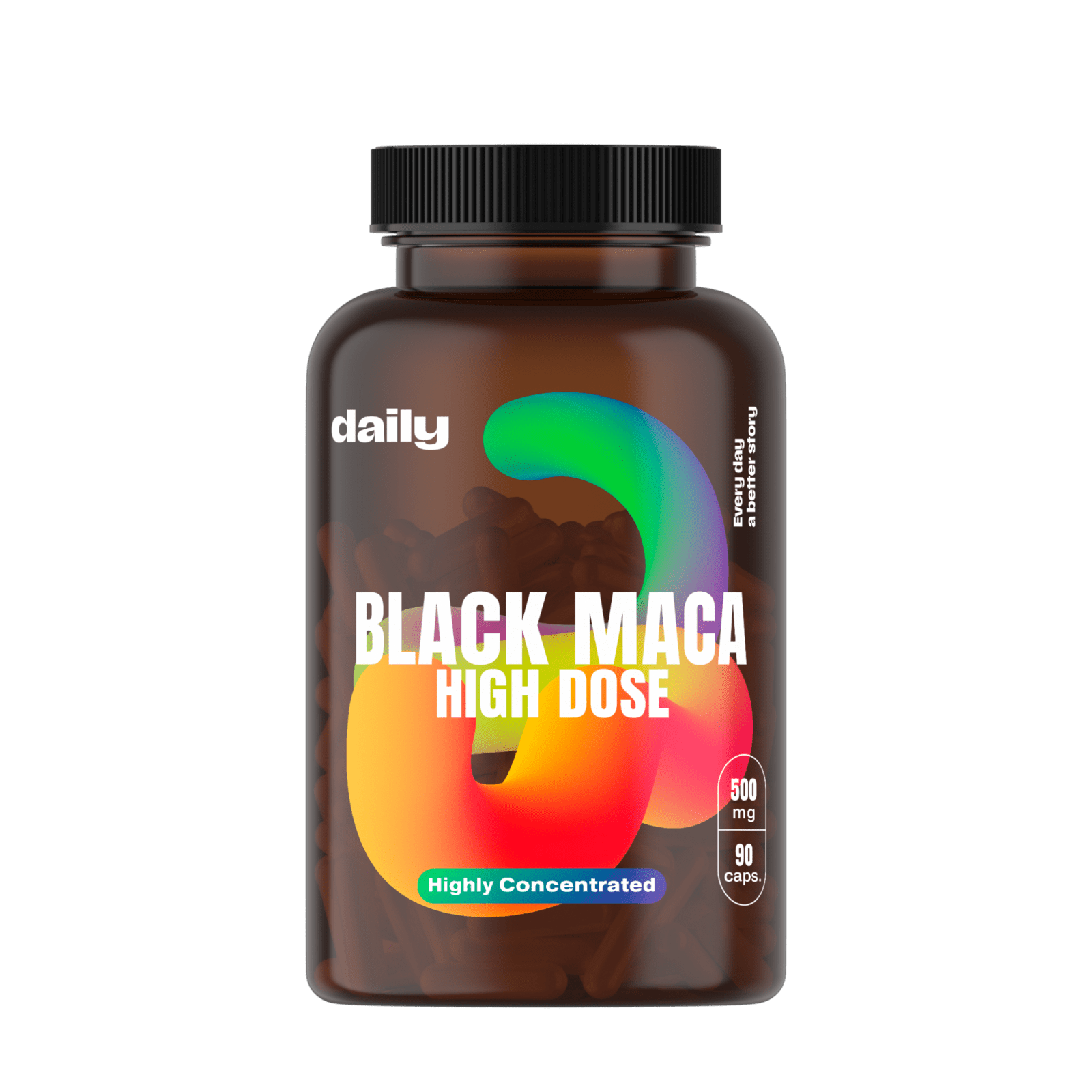 DAILY Black Maca High Dose 90 kapsúl