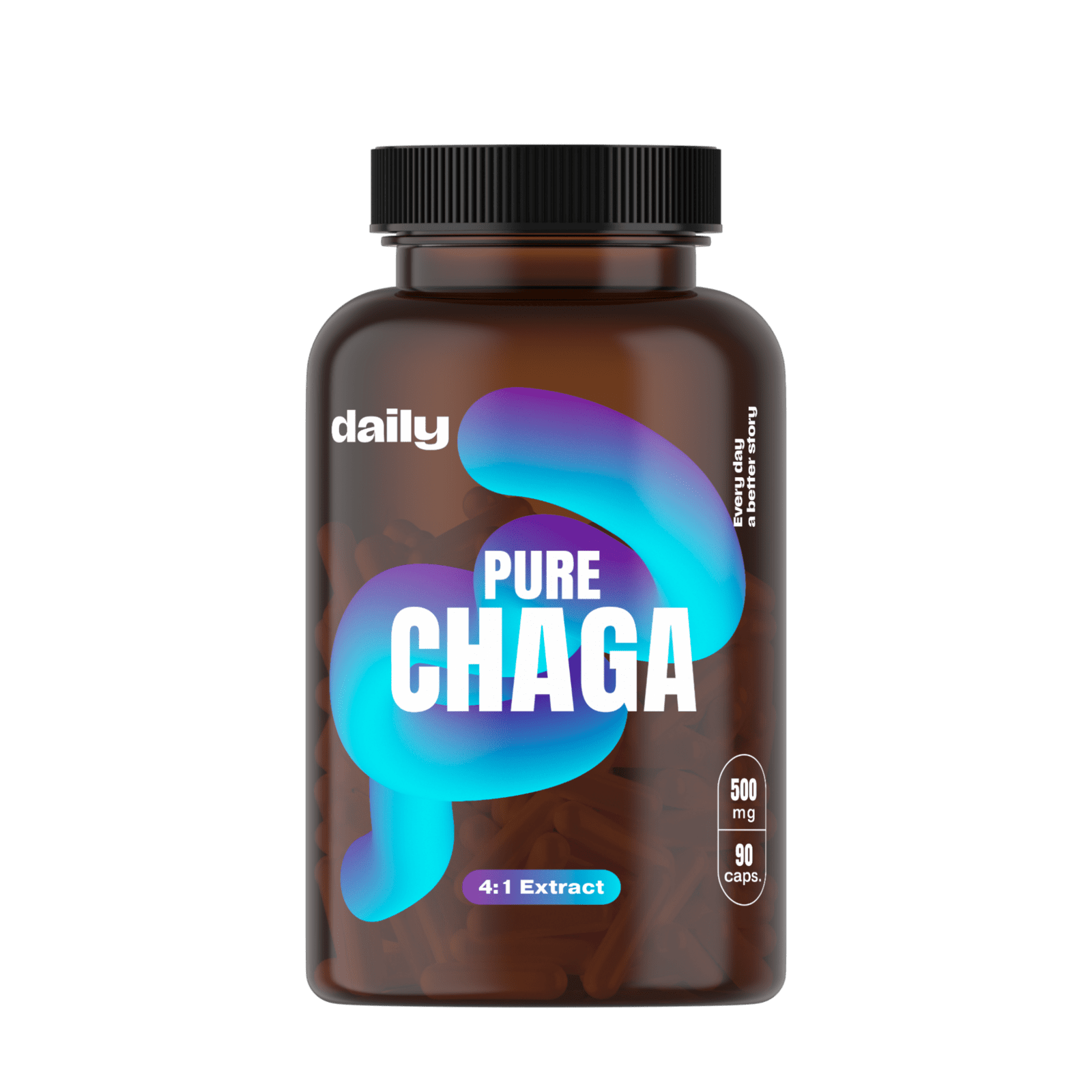 DAILY Pure Chaga 90 kapsúl