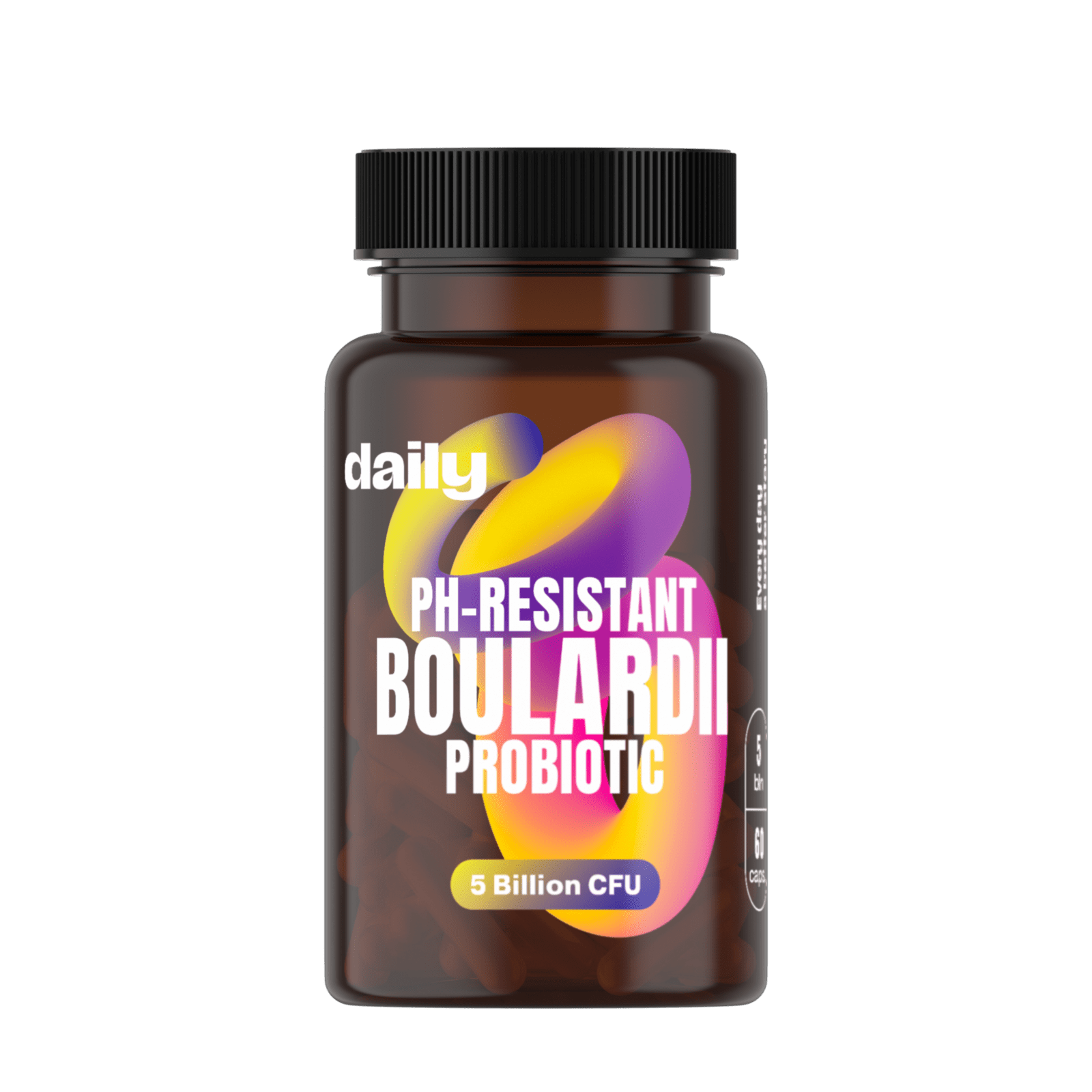 DAILY pH-Resistant Boulardii Probiotic 60 kapsúl