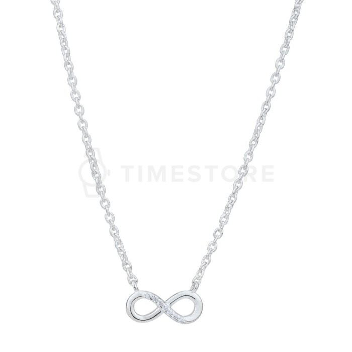 Strieborný náhrdelník so symbolom nekonečna TS-PN-0041