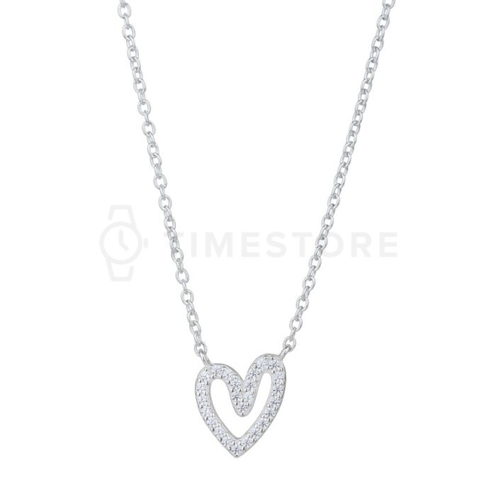 Strieborný náhrdelník so srdiečkom TS-PN-0044
