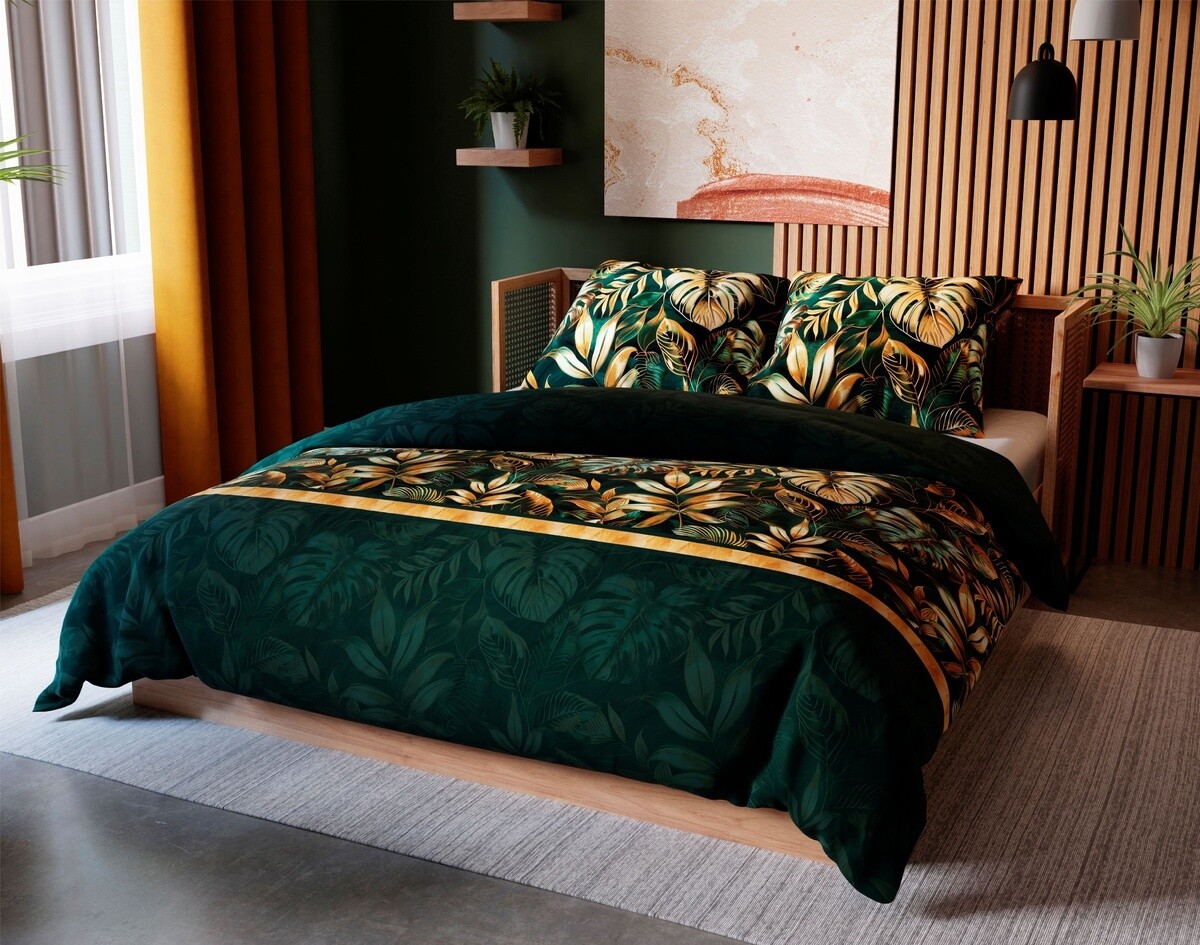Obliečky bavlnený satén, Selva, 1 ks 140 x 200/ 1 ks 70 x 90 cm
