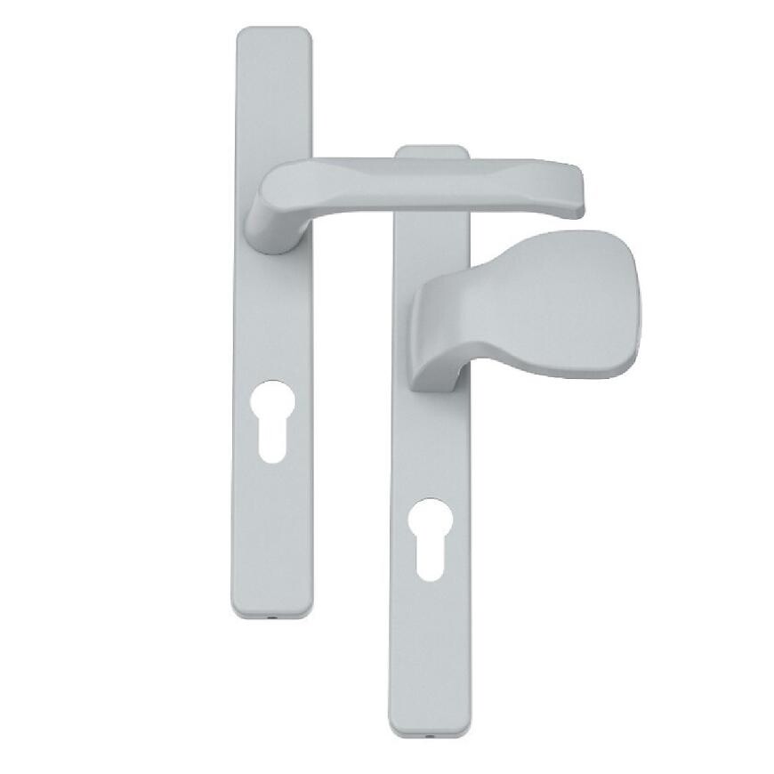 Guľa/kľučka PVC pre dvere  biela