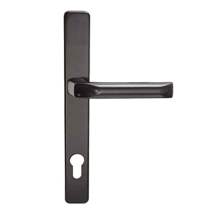 Dverová kľučka PVC hnedá