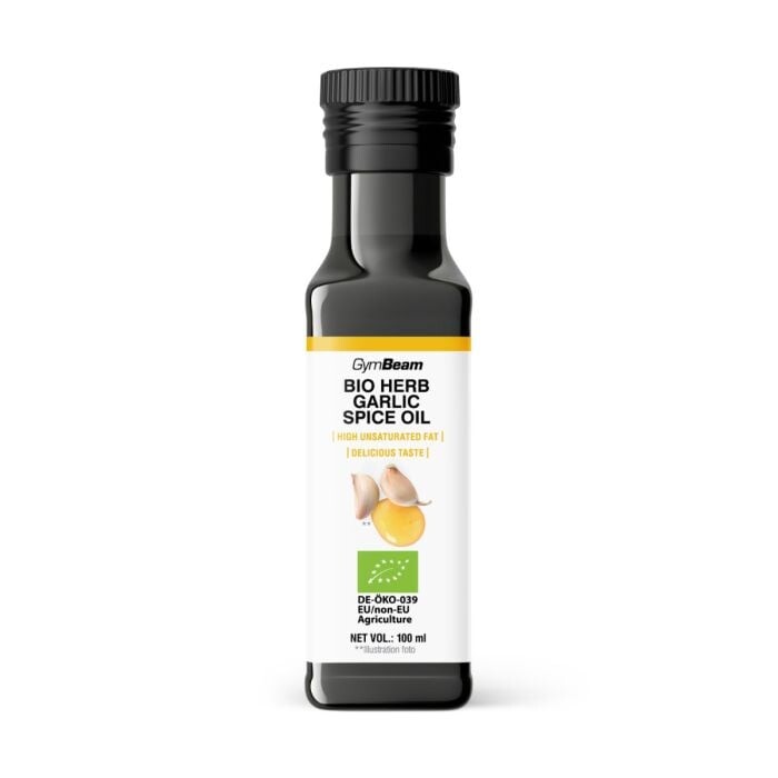 GymBeam BIO Herb Garlic Spice Oil 100 ml