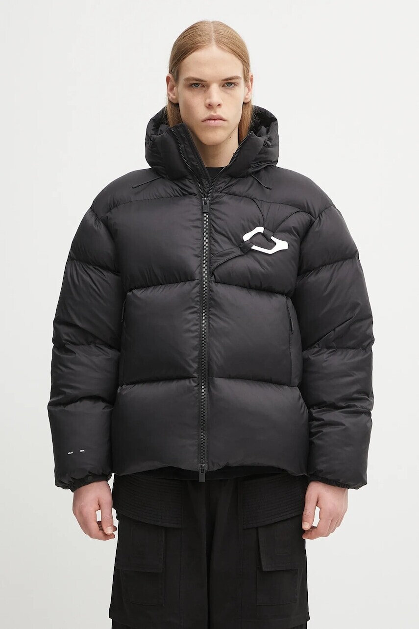 Páperová bunda Heliot Emil čierna farba, zimná, PREAW25_M_02_093_BLK01_CO