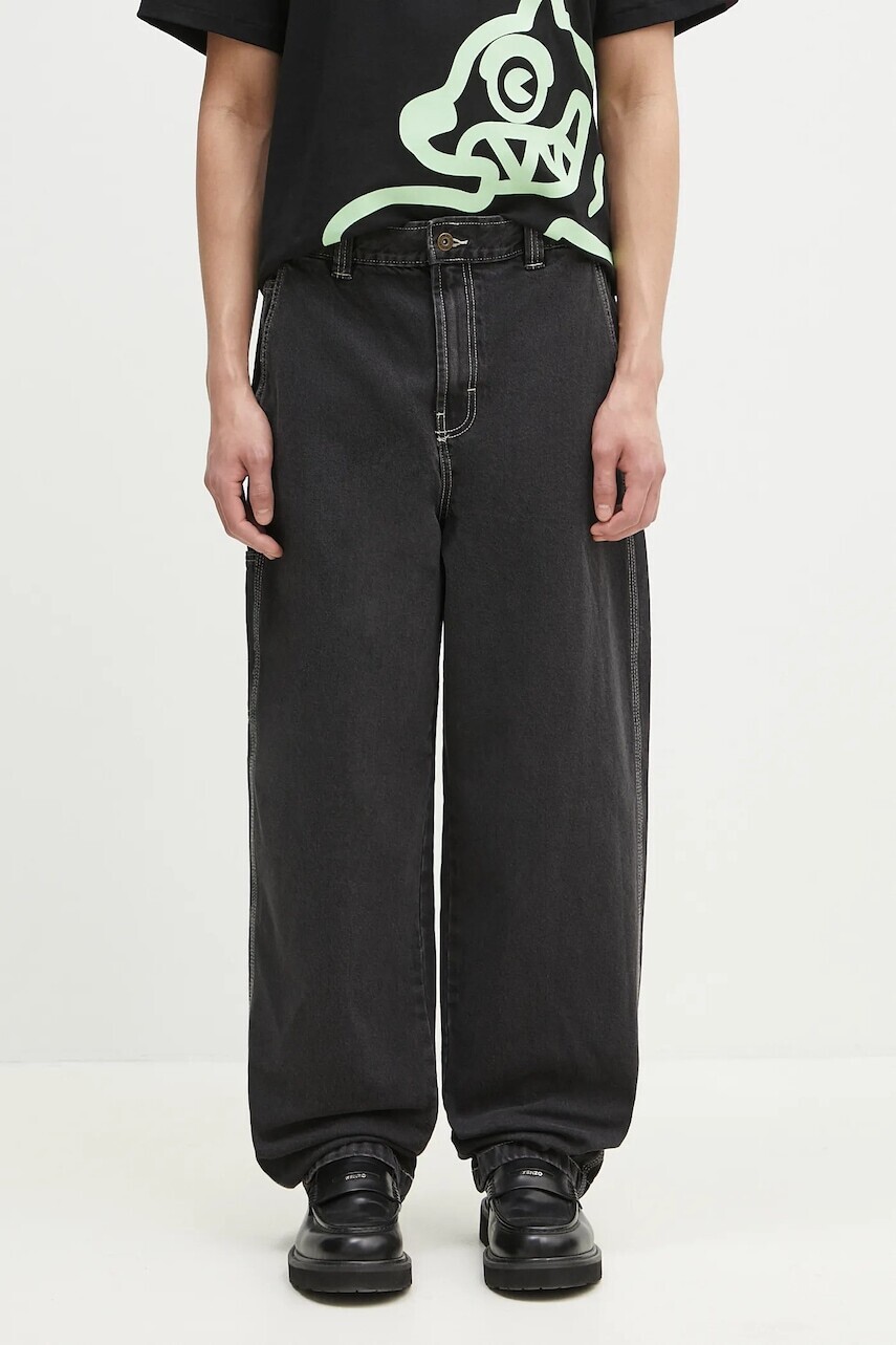 Rifle Dickies Madison Baggy Fit Denim Black Wash pánske, DK0A4YECJ791