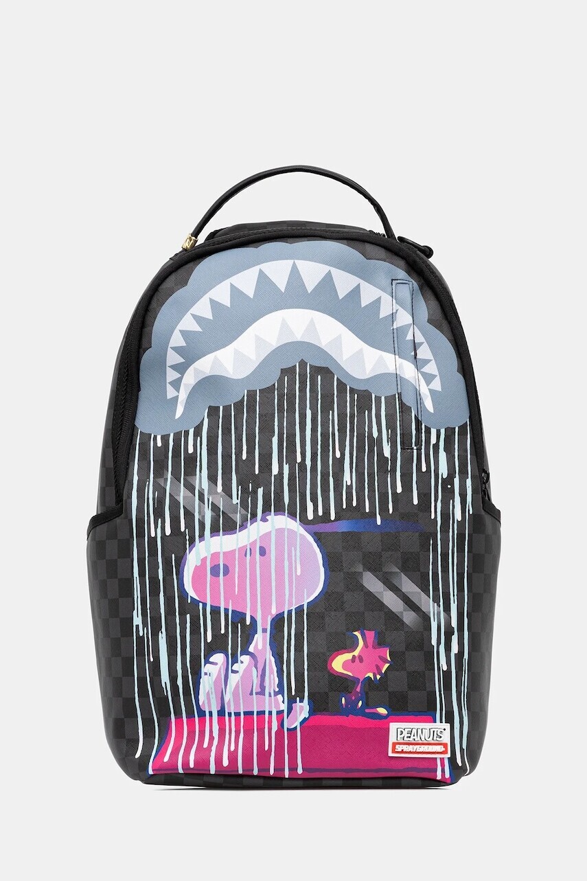 Ruksak Sprayground šedá farba, veľký, vzorovaný, 910B7655NSZ