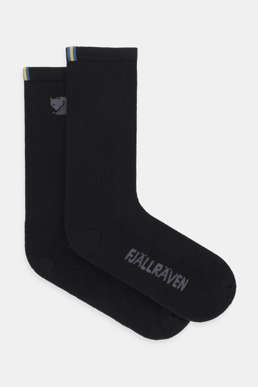 Ponožky Fjallraven Fjällräven Wool čierna farba, F13100211-550