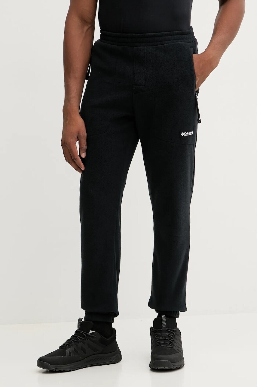 Športové nohavice Columbia Sequoia Grove čierna farba, jednofarebné, 2135521