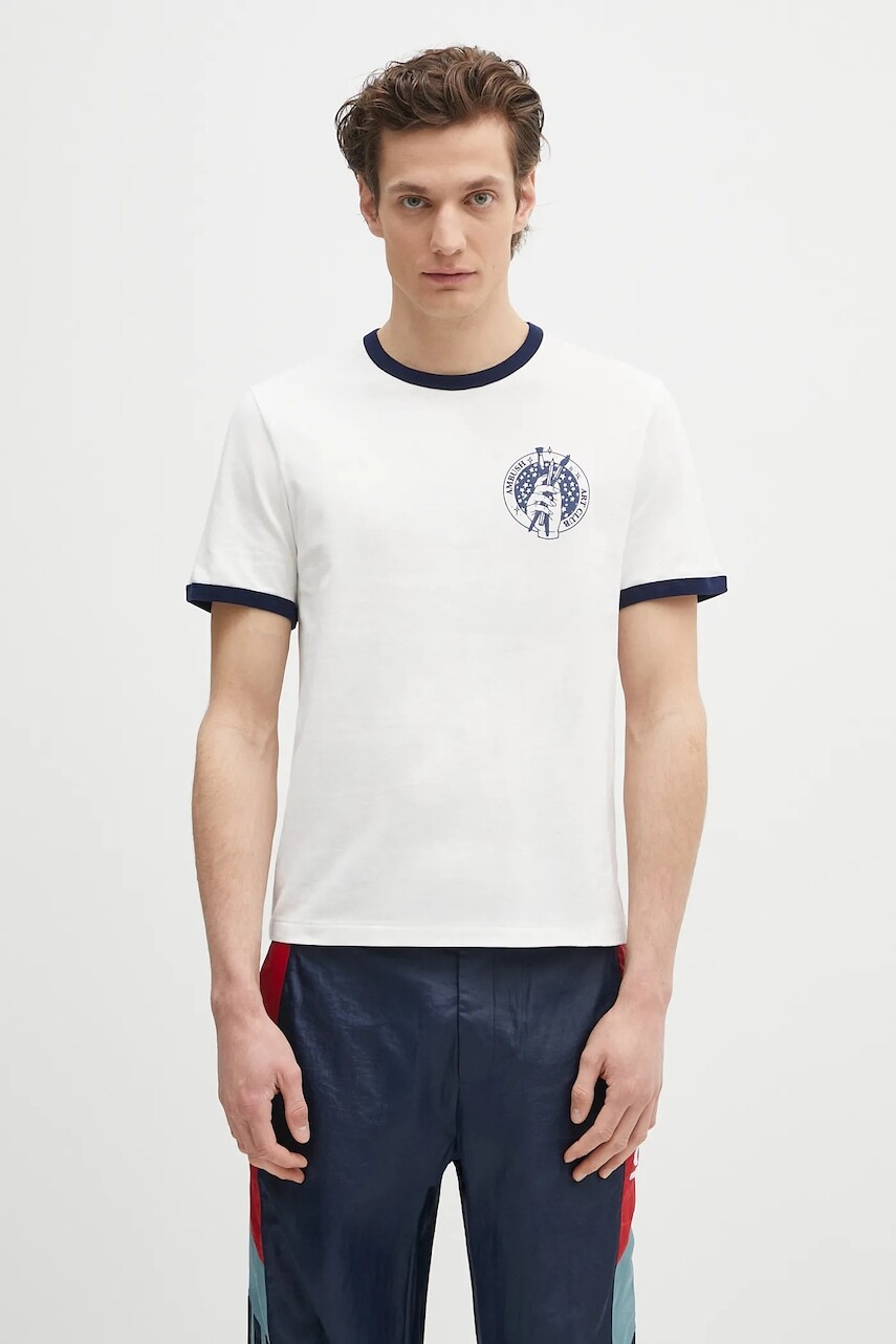 Bavlnené tričko AMBUSH Art Club T-Shirt pánske, biela farba, s potlačou, 12115326