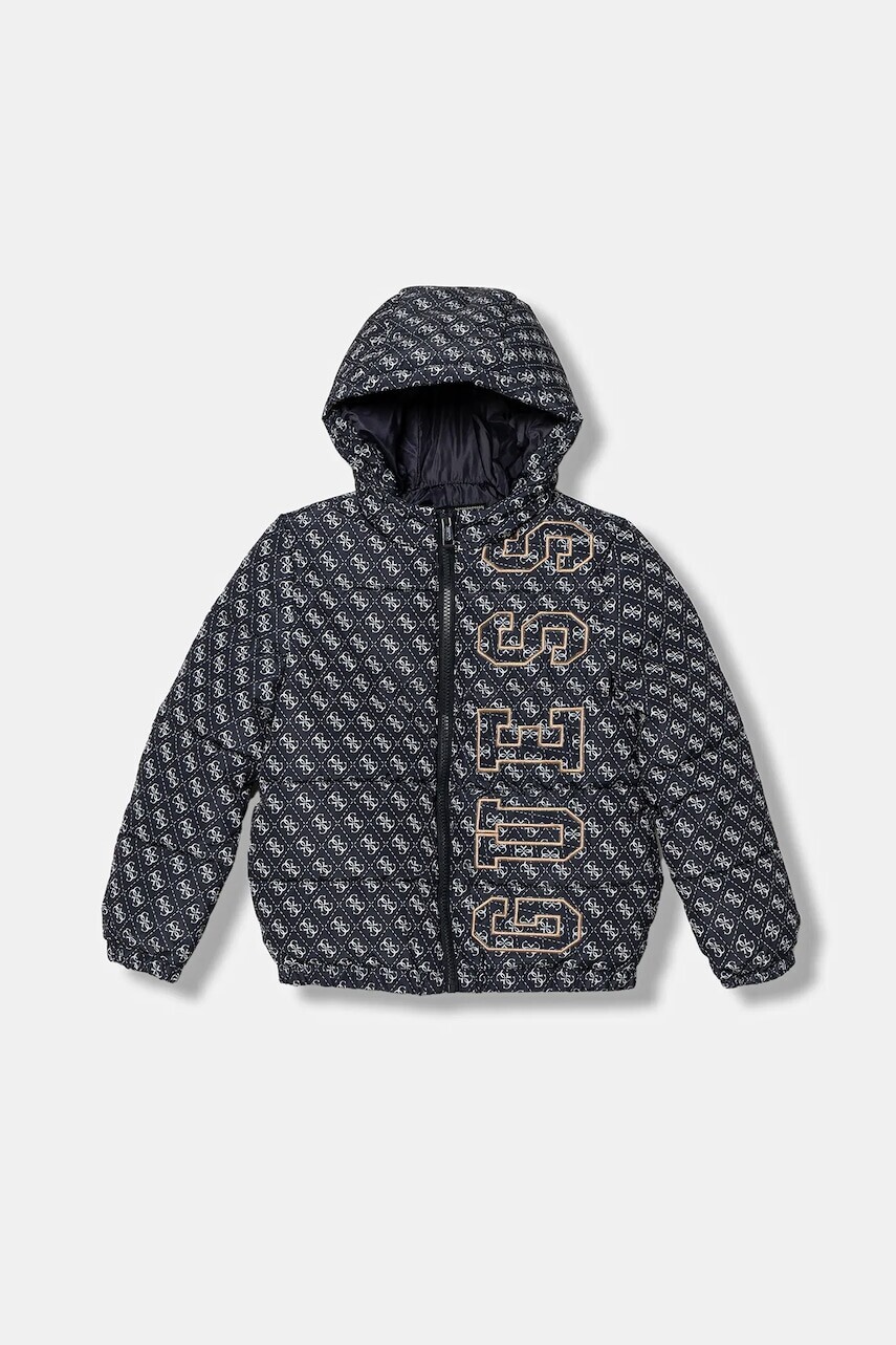 Detská bunda Guess modrá farba, L5YL05 WHE60