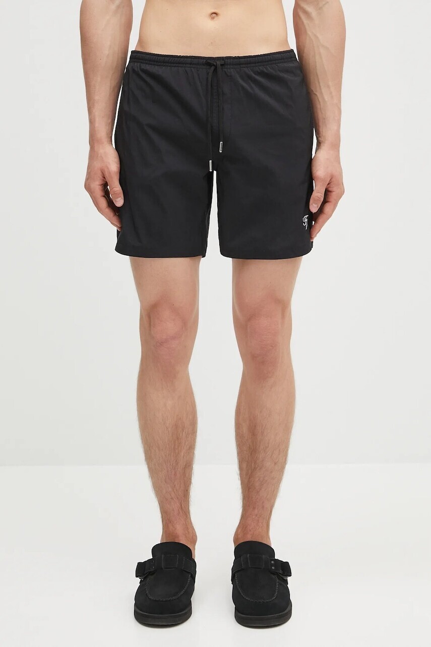 Plavkové šortky Filling Pieces Swimshorts Classic čierna farba, 91422201861