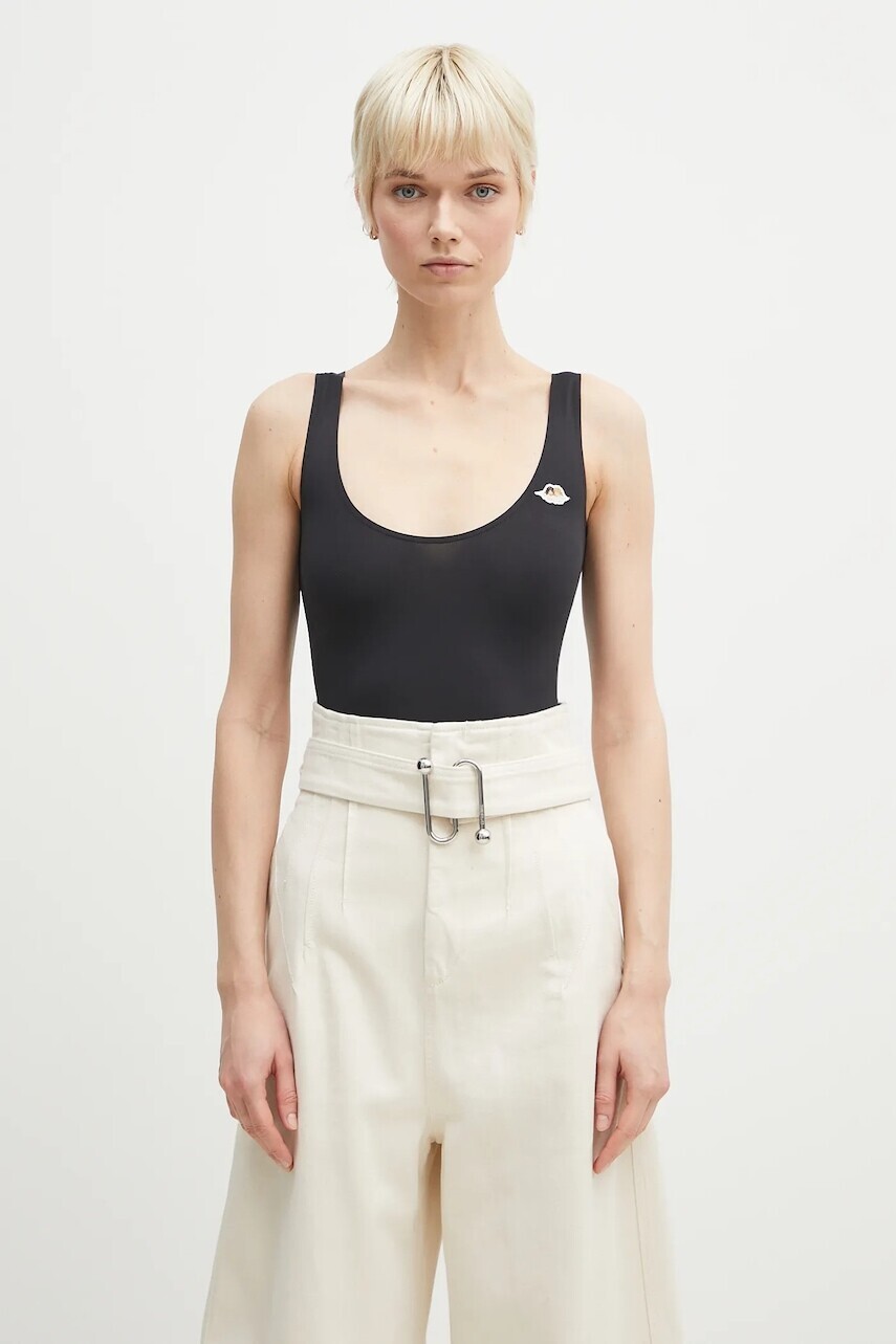 Body Fiorucci Angel Patch čierna farba, W02SPTBO292LY01BK01