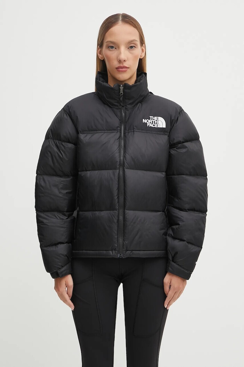 Páperová bunda The North Face 1996 Retro Nuptse čierna farba, zimná, NF0A3XEOGOF1