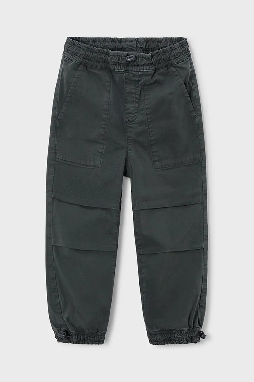 Detské nohavice Mayoral čierna farba, jednofarebné, 4558