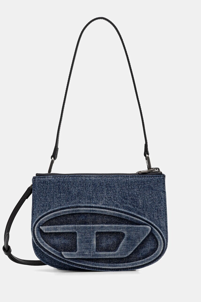 Džínsová taška Diesel 1DR 2.0 1DR TWIN modrá farba, X10330.P6717
