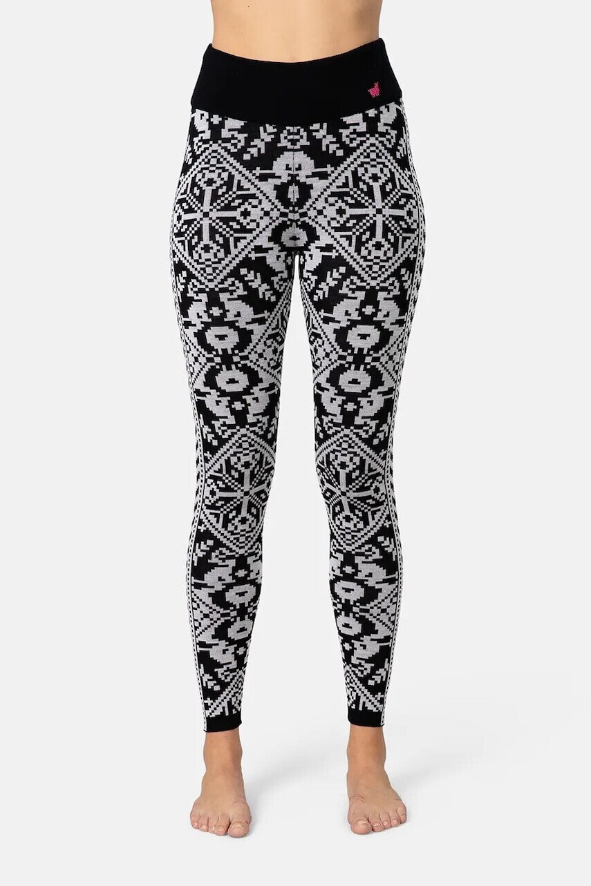 Funkčné legíny Kari Traa SAGA čierna farba, 623832