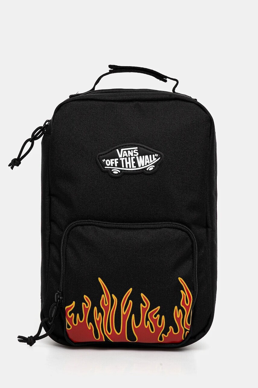 Detská taška na jedlo Vans Old Skool Lunch Bag čierna farba, VN000PSJBFM1