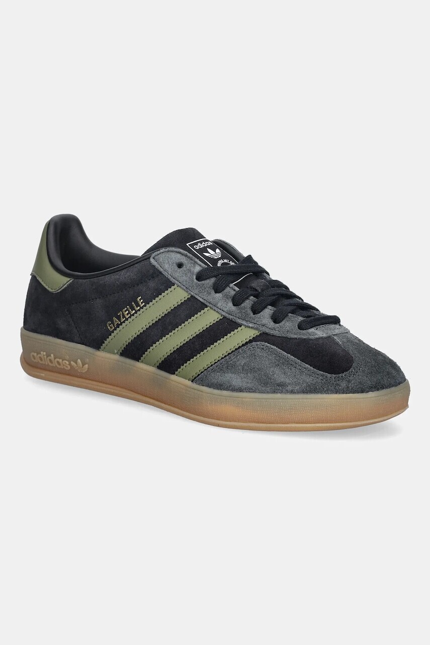 Tenisky adidas Originals Gazelle Indoor čierna farba, JQ8399